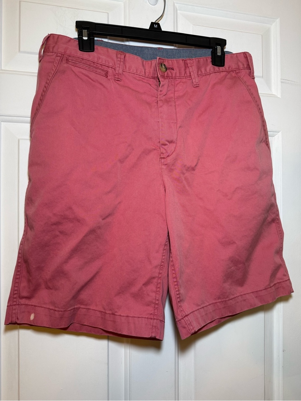 Polo Ralph Lauren Men’s Relaxed Fit Salmon Pink Chino Shorts Sz 32 Preppy Summer